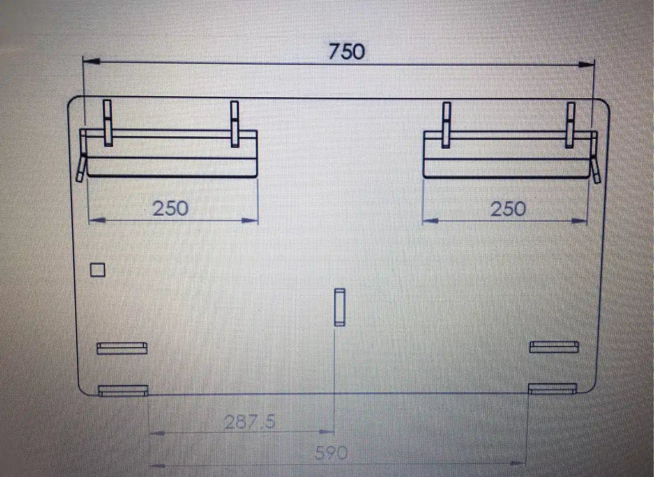 Thaler pladebeslag - Billede 2